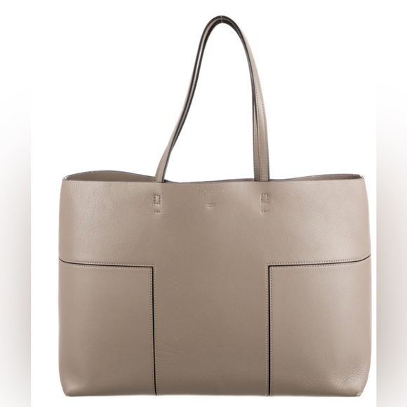 Tory Burch Leather Tote Nuetral shoulder bag - Picture 2 of 14